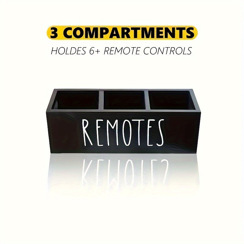 Yog'och masofadan boshqarish uchun ko'p bo'limli tashkilotchisi qutisi, TV masofalari, ofis ehtiyojlari va ofis uchun qog'ozlar