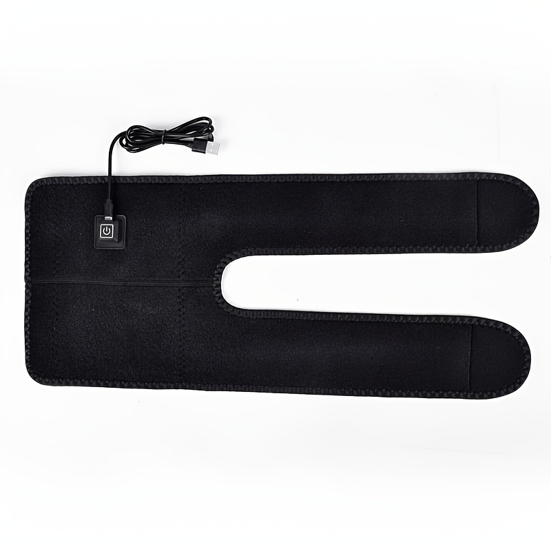 USB orqali zaryadlanadigan isitiladigan tizzabroni, sozlanadigan harorat sozlamalari bilan, batareyasiz, portativ, foydalanish uchun qulay, zamonaviy dizayn, ergonomik, artrit og'rig'i va qo'llab-quvvatlash uchun.