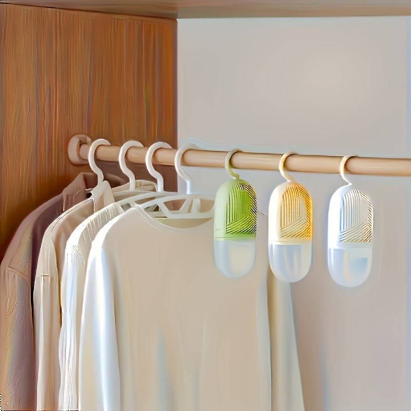 Non-Electric Wardrobe and Closet Dehumidifier for Storage and Fall Essentials