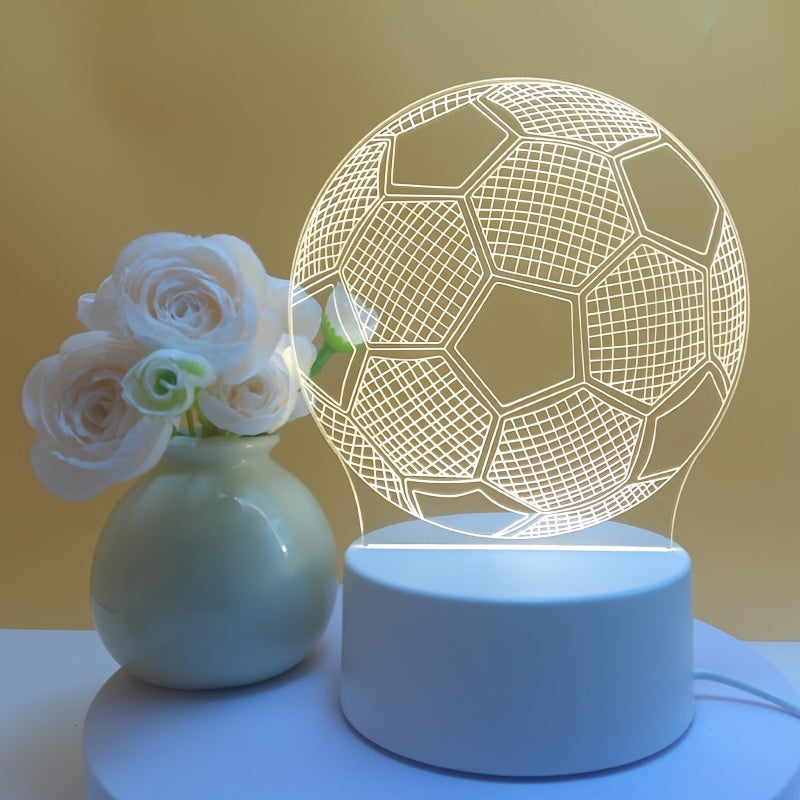 3D Night Light Small Gift Creative Home Decor for Family