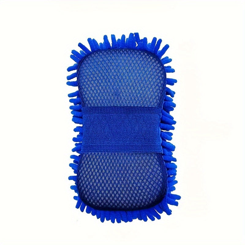 Guantes de lavado de microfibra de chenilla para coche, limpieza de automóviles, felpa de coral