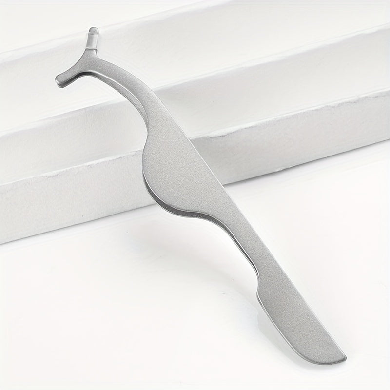 Rizador de pestañas y pinzas para cejas de acero inoxidable para mujer - pulgadas de largo