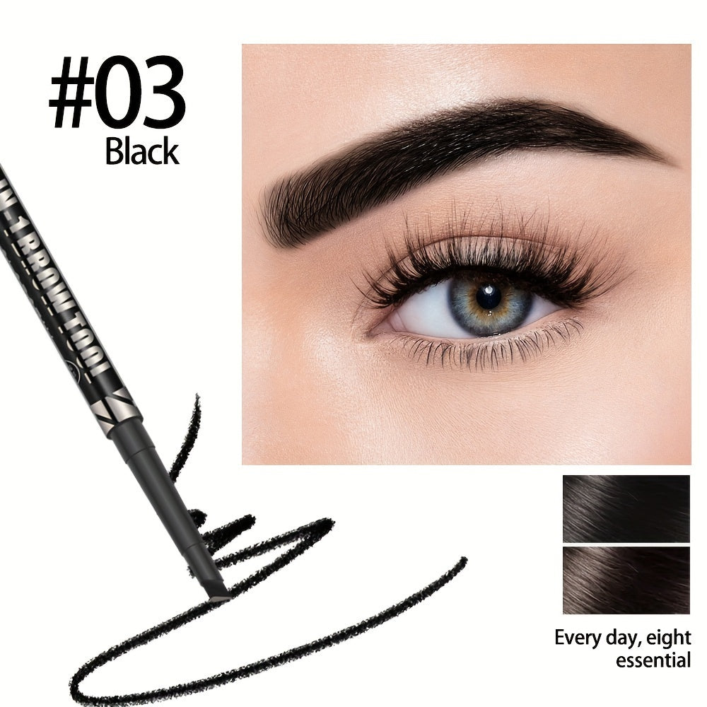 Женский карандаш для бровей водостойкий, двухсторонний, стойкий, легкий в нанесении