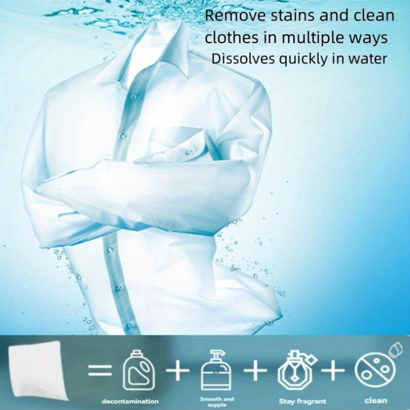 Портативные ароматизированные капсулы для стирки 30-600 шт. Концентрированный пятновыводитель для глубокой очистки