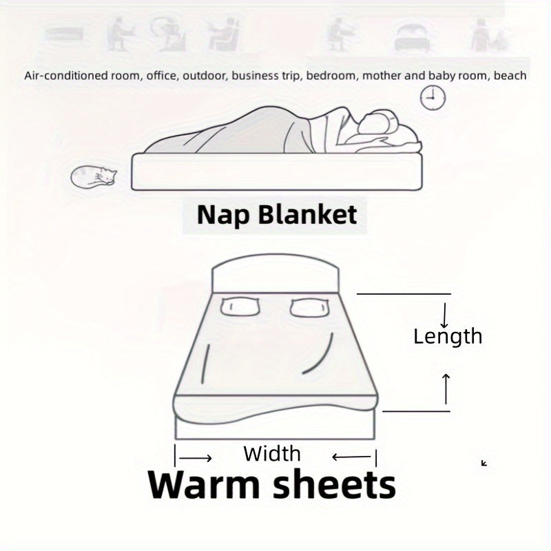 Qulay Flannel O'rash Kiyimi: Yumshoq Sherpa Fleece - Kulrang - Yumshoq, Qalin va Gipoallergen - Uyda, Ofisda yoki Harakatda foydalanish uchun mukammal