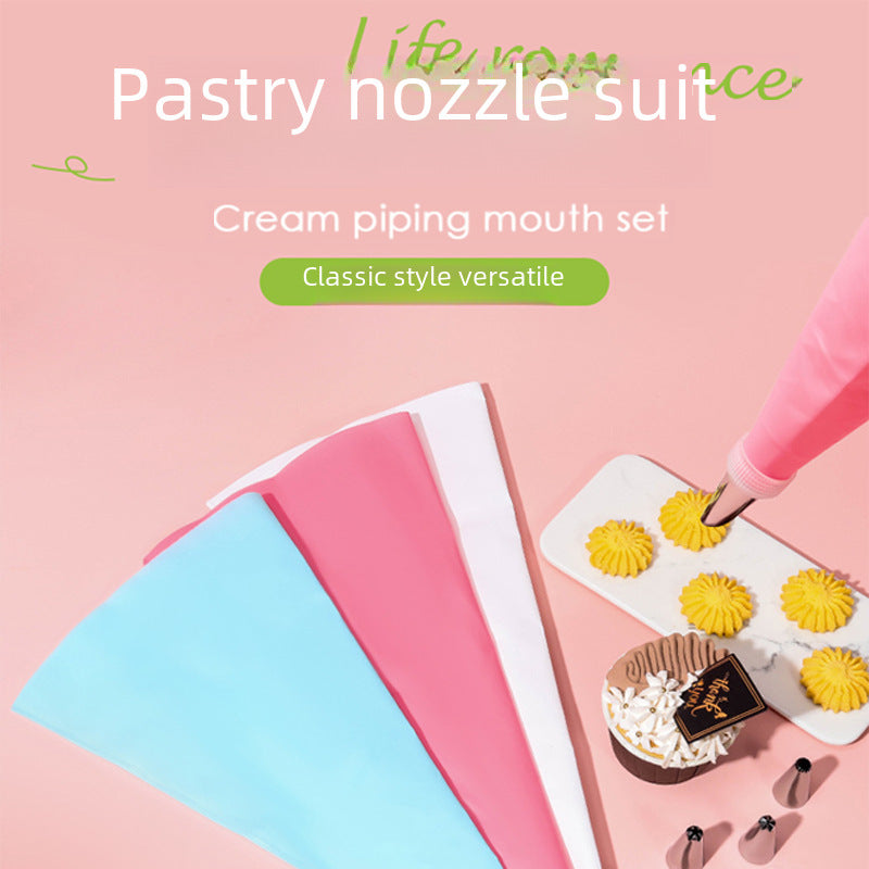 Kundalik foydalanish oshxona asboblari - Krema, gullar va boshqa pishiriqlar uchun piping nozzle, piping sumkalar, qurollar
