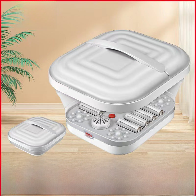 Home Use Foot Spa Device with Massage and Heat Functions for Relaxation and Stress Relief