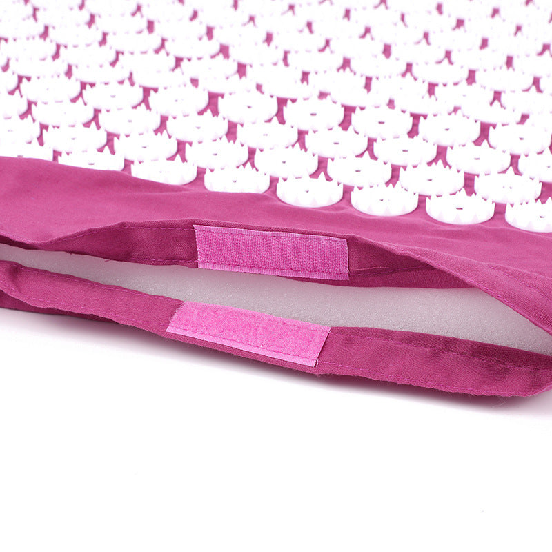 Yoga Akupunktura Mat to'plami Oyoq Orqa Bo'yin Akupunktura nuqtasi Massaj Stimulyatsiyasi Tinchlanish Akupunktura Yostiq Yoga Mat