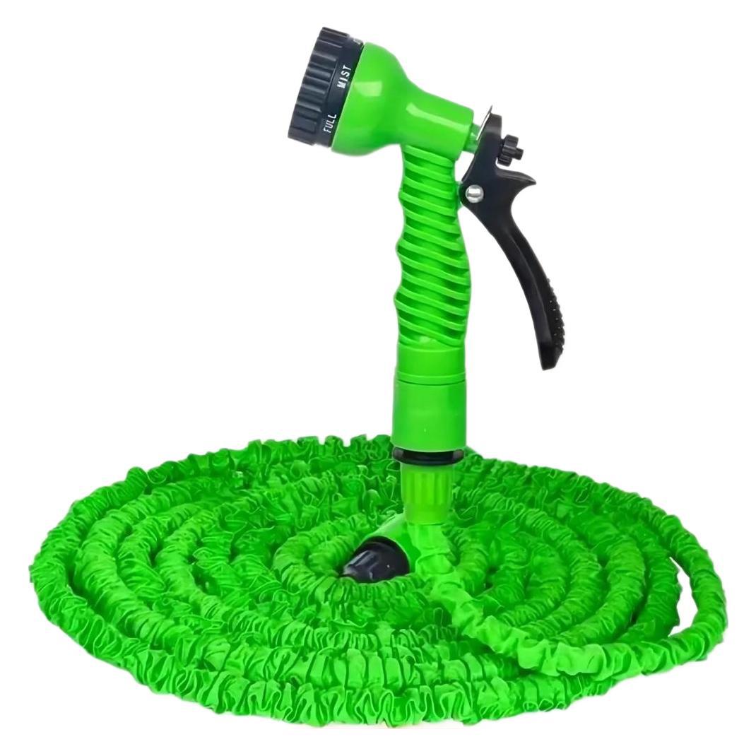 Портативный садовый шланг для полива с телескопической водяной трубой и многофункциональной водяной пушкой