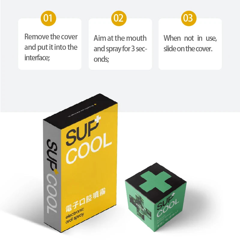 Портативный электрический освежитель для рта, освежитель дыхания для глубокого горла, очиститель