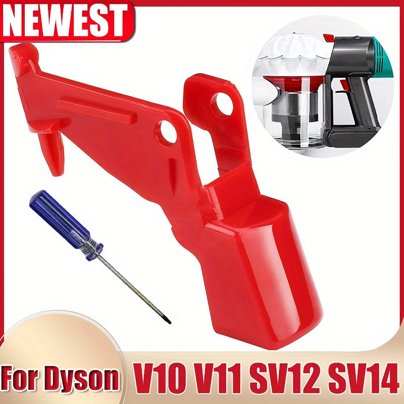 Dyson V10/V11 changyutgichlari uchun oson o'rnatiladigan trigger qulfi - mustahkam quvvat tugmasi alternativasi, barmoq noqulayligiga xayr.