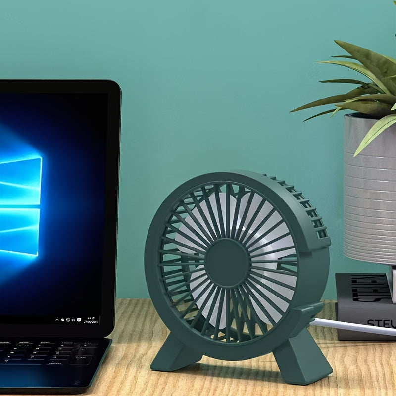 Mini USB Desktop Fan Portable Table Fan for Home and Office Cooling