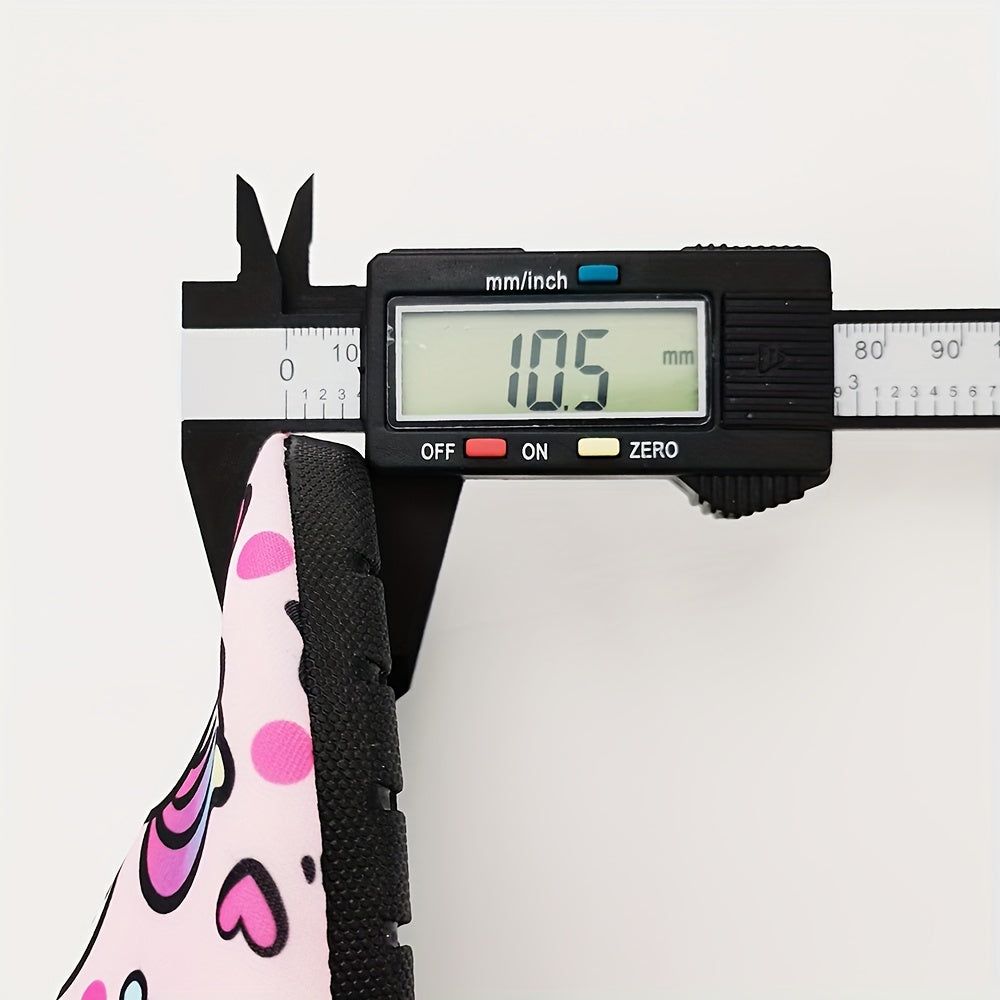 Детские летние водные тапочки с мультяшным принтом, легкая быстро сохнущая ткань, верх из ТПР, подошва из ТПР