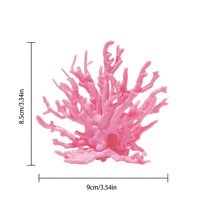 Imitation Coral Decoration for Aquarium and Living Room Fish Tank PVC