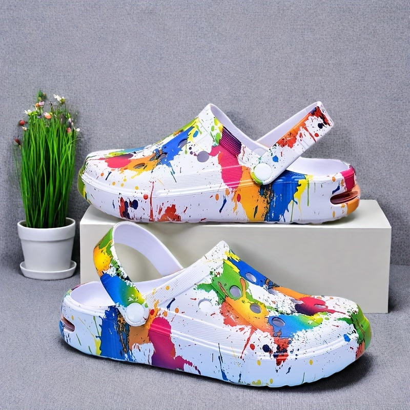 Unisex EVA Ink Splash Design Wallet Colorful Creative Gift