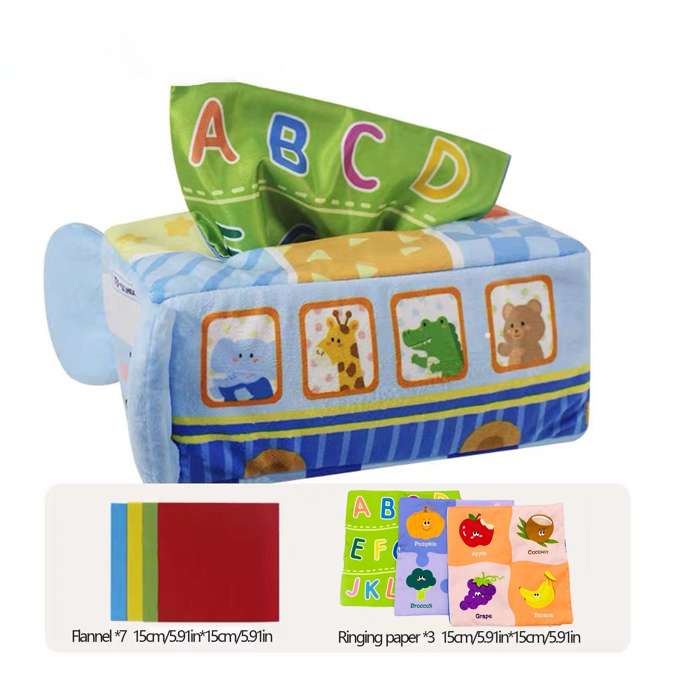 Baby Pull Toy for Infants 0-3 Years Durable Tear-Resistant Polyester Gift for Halloween Christmas