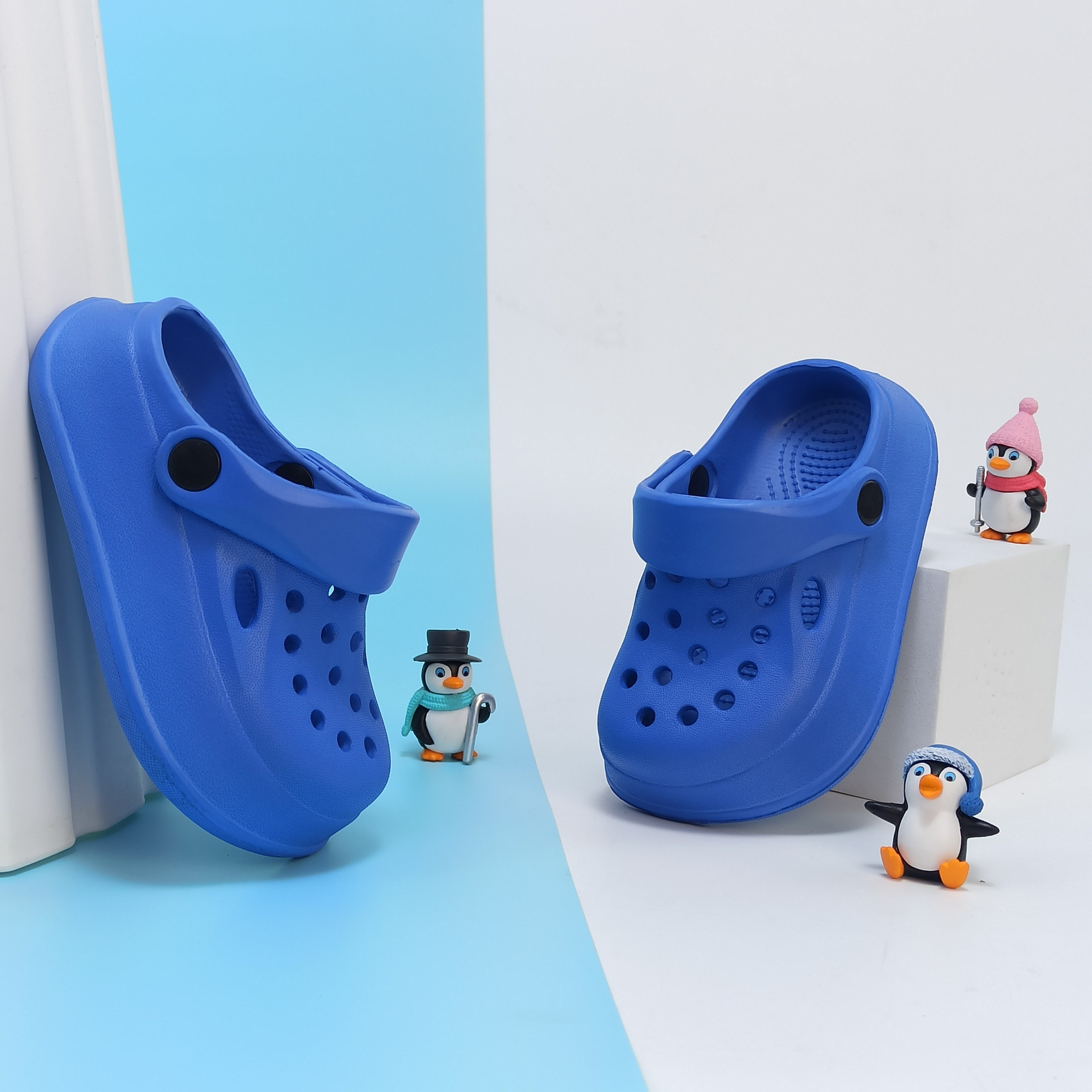 Sandalias casual de EVA para niños, para verano, playa y uso al aire libre, de caña baja, antideslizantes, punta redonda