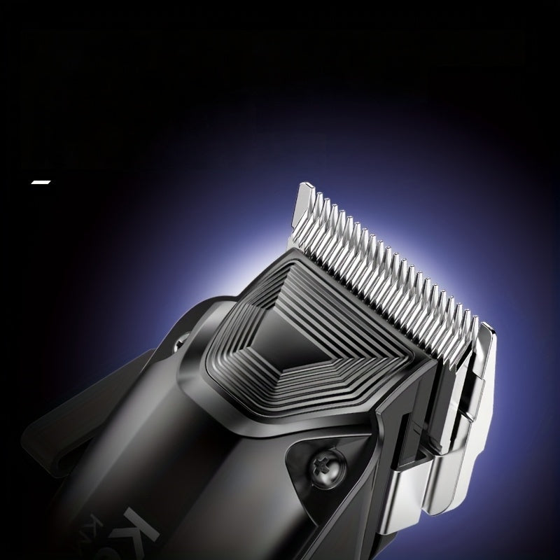 Professional Electric Hair Clipper 4-Speed Adjustable Blade USB Rechargeable