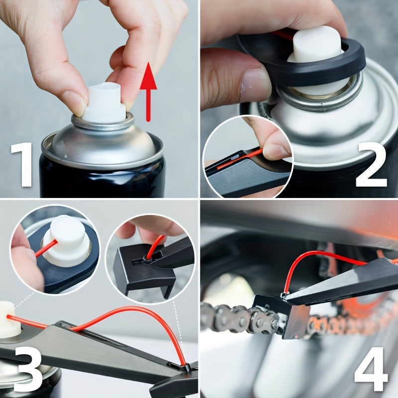 Маслораспылитель для цепи мотоцикла без грязи для смазки цепи и обезжиривателя