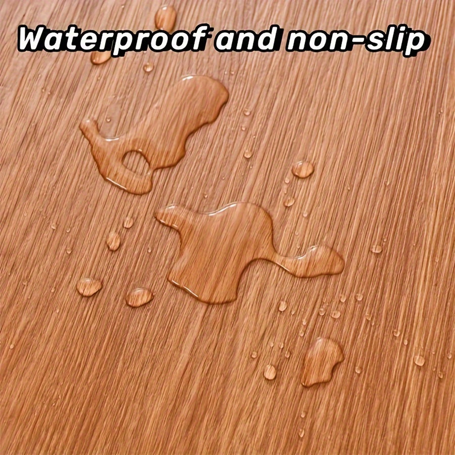 Retro Wood Grain Self-Adhesive Wallpaper Waterproof Oil-Resistant for Furniture and Room Makeovers 39.88cm x 299.72cm