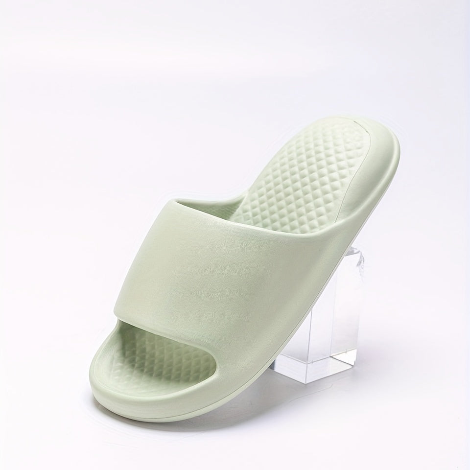 Uniseks EVA shippalari och oyoqli slip-on ichki tekis sandalki yozgi vannaxonasi poyabzali