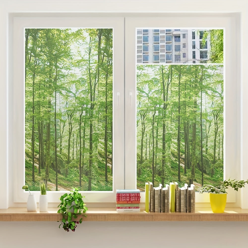 Self-Adhesive Frosted PVC Window Film for Privacy Bathroom Bedroom Living Room Office