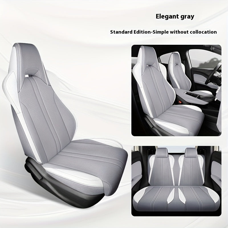 Универсальные чехлы для автомобильных сидений на 5 мест износостойкие, царапиноустойчивые, легко очищаются