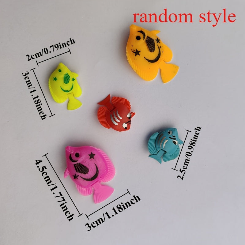 15 Realistic Moving Artificial Fish for Aquarium or Bathroom Decoration