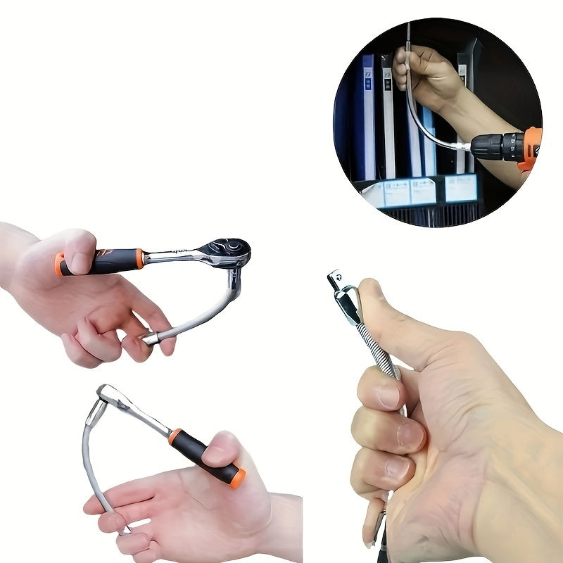 Multi-Function Electric Wrench Soft Joint Extended Rod Universal Connectors