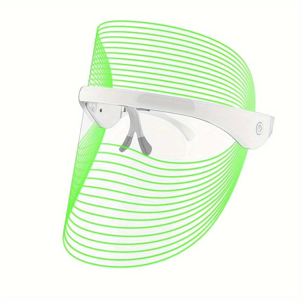 USB Rechargeable LED Facial Massager Face Mask with 250mAh Lithium Polymer Battery