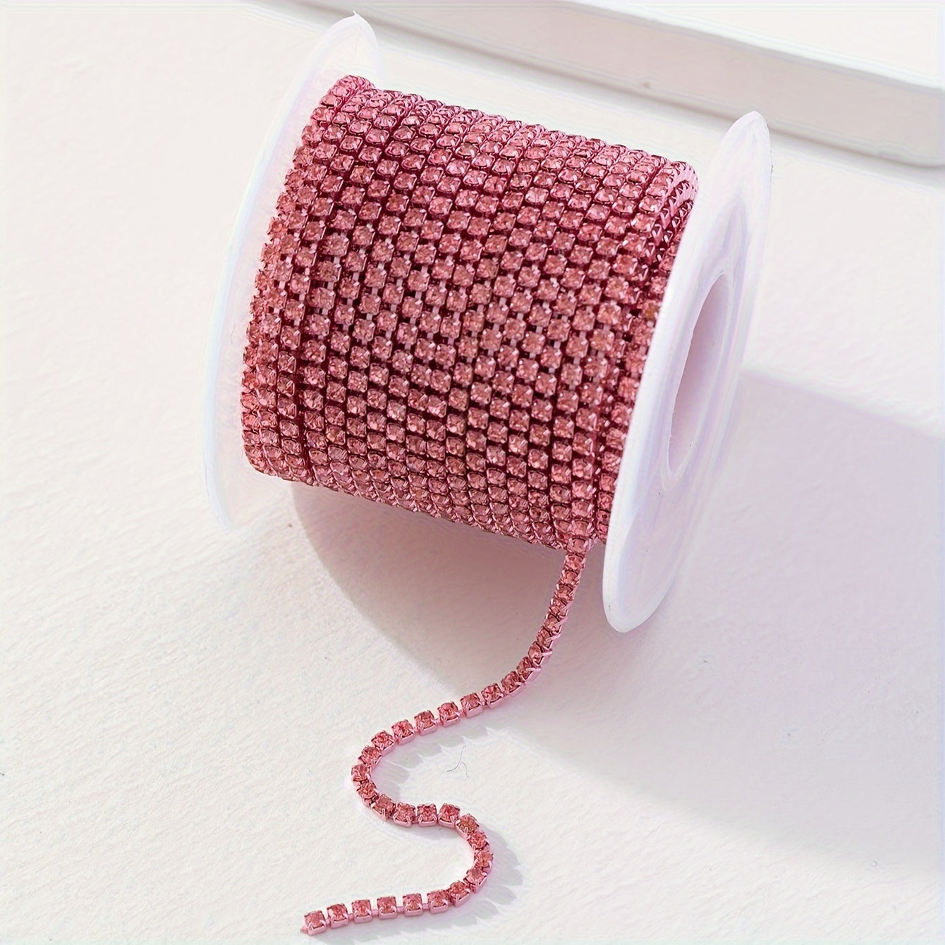 Sparkling Rhinestone Chain 450cm for Jewelry Making and Accessories