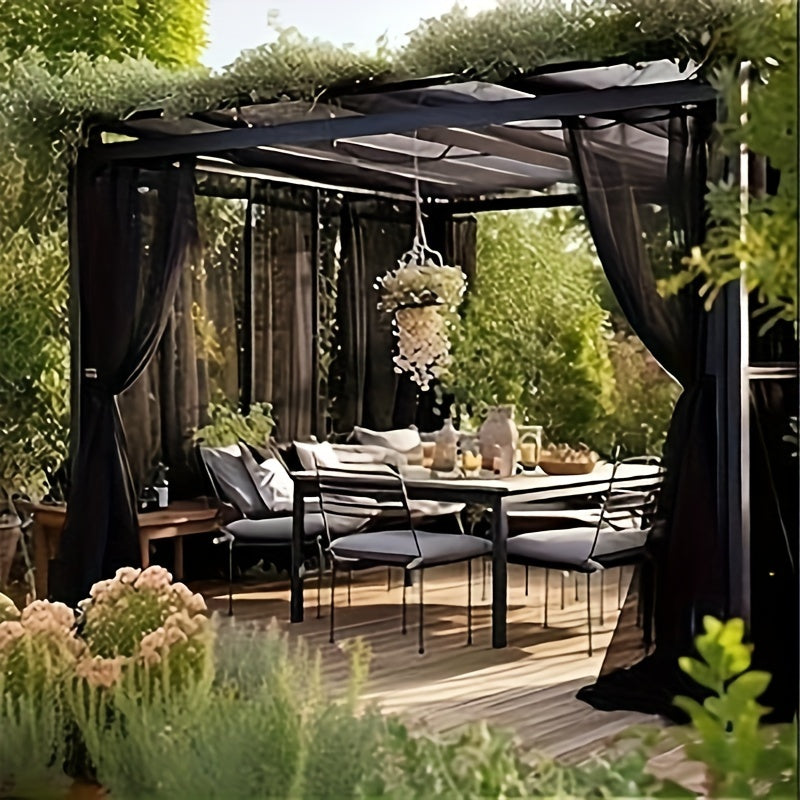 Og'ir vaznli bog' chivinlaridan himoya uchun tashqi tarmoq ekranli bog' panjara