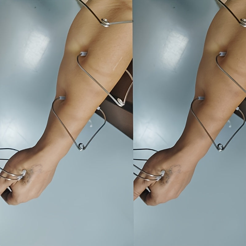 Qo'llar, oyoqlar, kalfalar uchun mos 4 ta zanglamas po'latdan yasalgan akupressura massaj halqalari. Yurak shaklidagi dizayn, ko'chma mushaklarni bo'sashtirish vositasi.