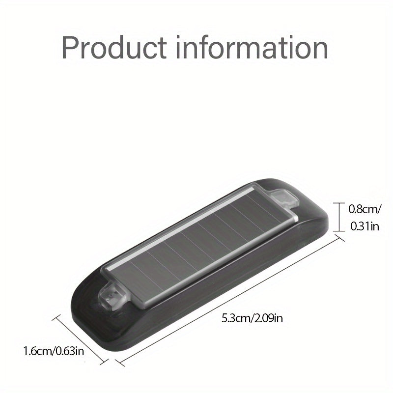 Car Interior Decor Light Anti-Rear-End Wire Central Grille Accessory