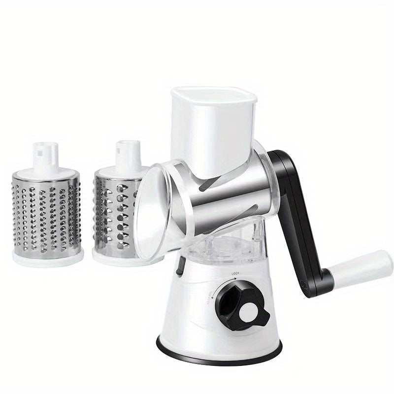 Kitchen Mandoline Slicer with 3 Interchangeable Blades for Vegetables and Cheese