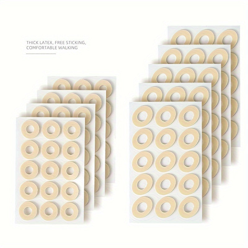 30-Piece Latex Corn Cushions Foot Callus Prevention Pads Non-Slip Comfort