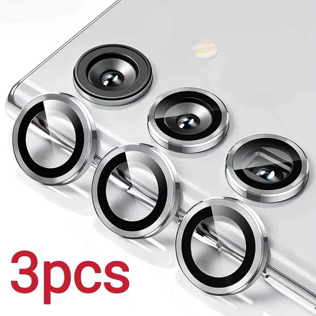 Anillos protectores de lentes de cámara de vidrio para modelos de las series Samsung A y S