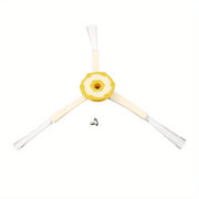 White Side Brush Replacement for iRobot 500 600 700 Series Vacuum Cleaners Durable Plastic
