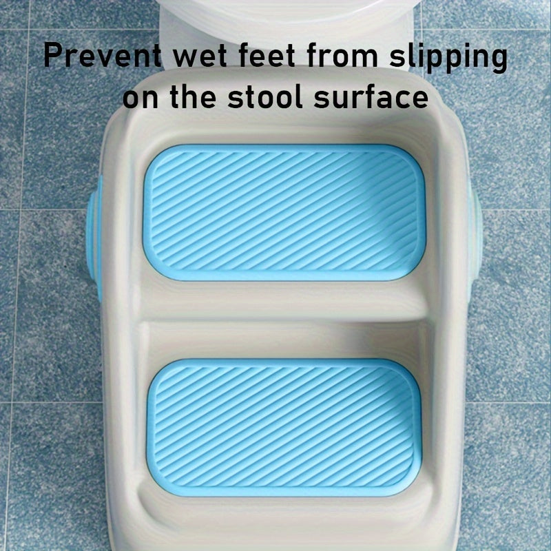 Children's Wooden Step Stool for Kids Bathroom and Bedroom Use