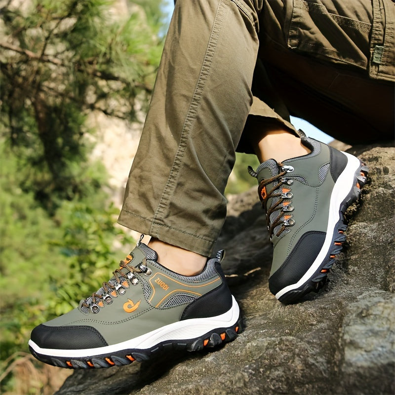 Men's Hiking Shoes Breathable Non-Slip Arch Support Casual Outdoor Shoes