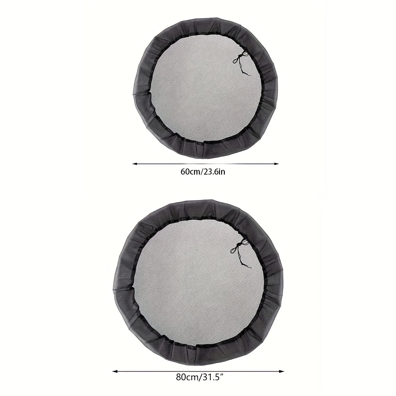 Регулируемая сетчатая крышка для бочки для дождевой воды с шнурком для сбора дождевой воды на улице