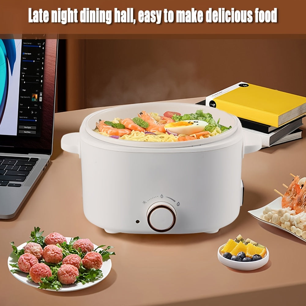 2L keramika qoplamali idishli elektr pechka, ikki tomonlama quvvat, bifshteks, makaron, issiq qozon, ramen uchun ko‘p funksiyali pishirgich. Tez isitish, ortiqcha issiqlikdan himoya.