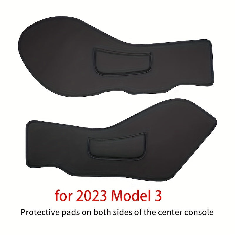 Markaziy konsol anti-zarba pad for Tesla Model 3/Y PU charm qoʻriqlovchi qopqogʻi