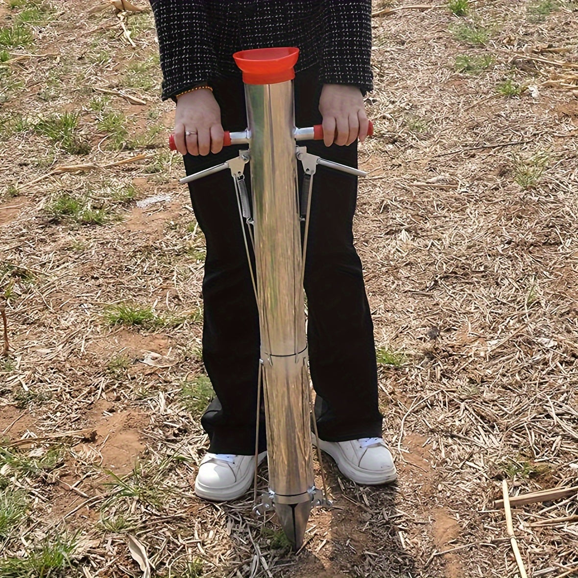 Transplantador manual de verduras para plántulas, herramienta de jardín