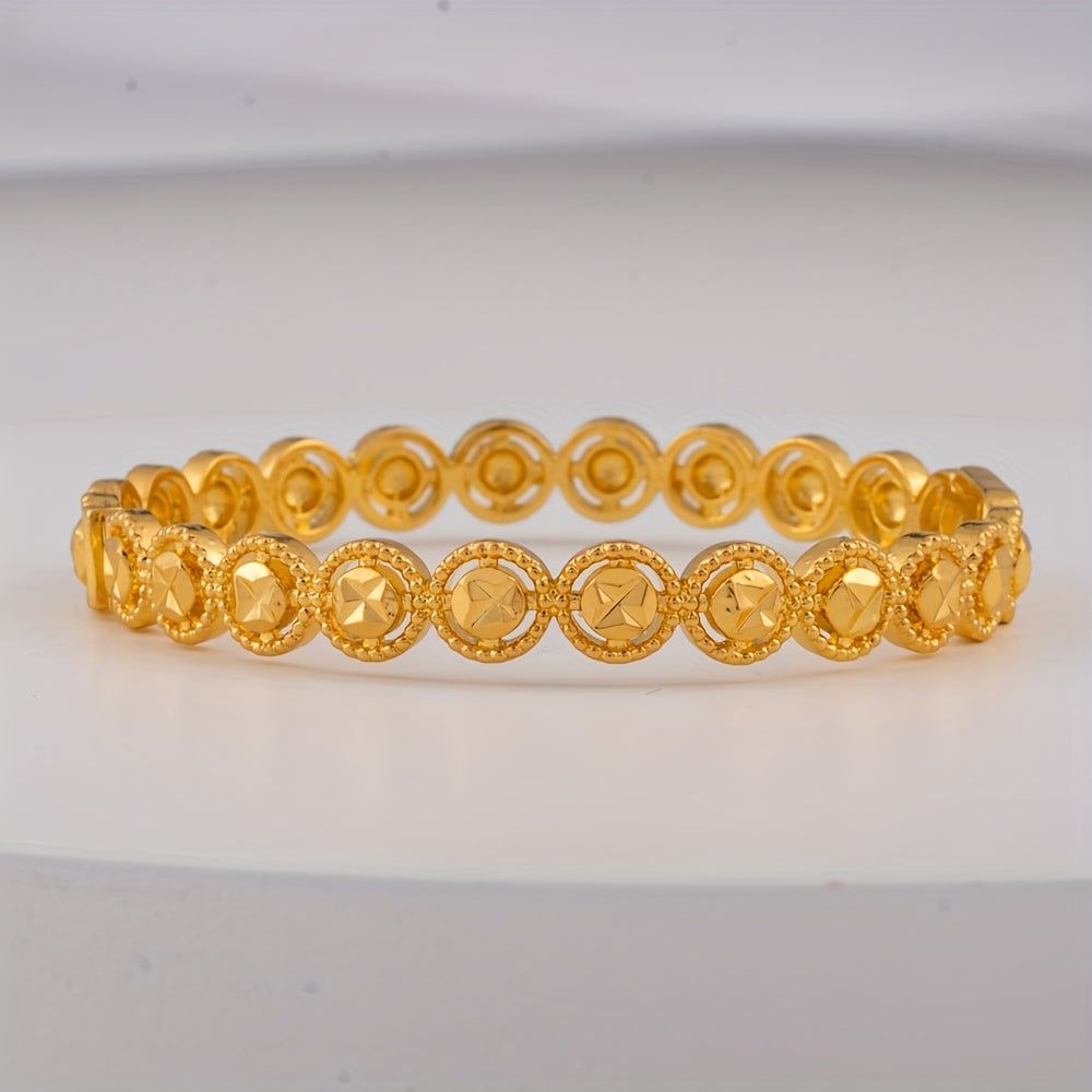 Open Cuff Bracelet for Women Ethnic Style Copper Jewelry for Weddings and Gifting