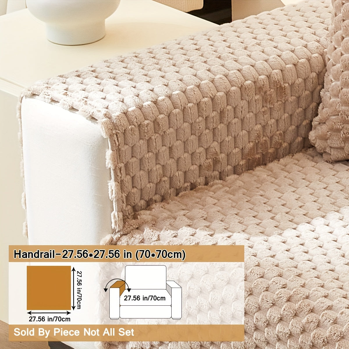 Чехол на диван из полиэстера для кресла до секционного, нескользящий, царапиноустойчивый, моющийся в машине, домашний декор