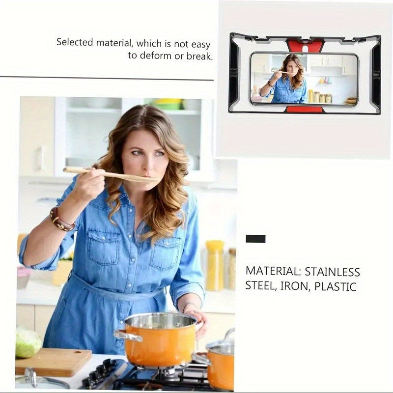 Estabilizador portátil universal para teléfono móvil con cabeza giratoria, luz de relleno y puertos de zapata fría