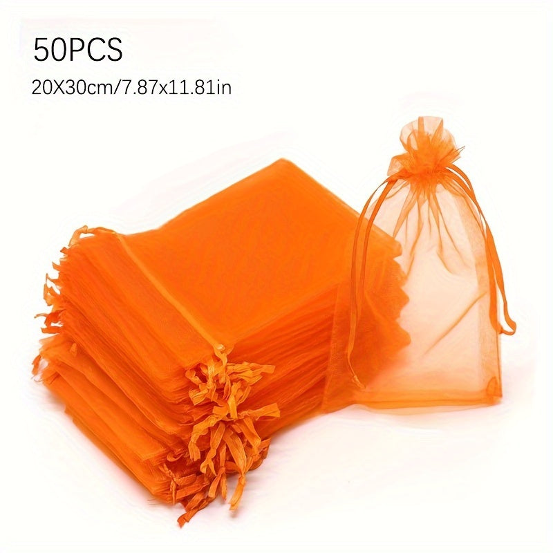 20x30cm Garden Netting Bags for Pest Control Protecting Fruits from Birds and Insects Pack of 50 or 100