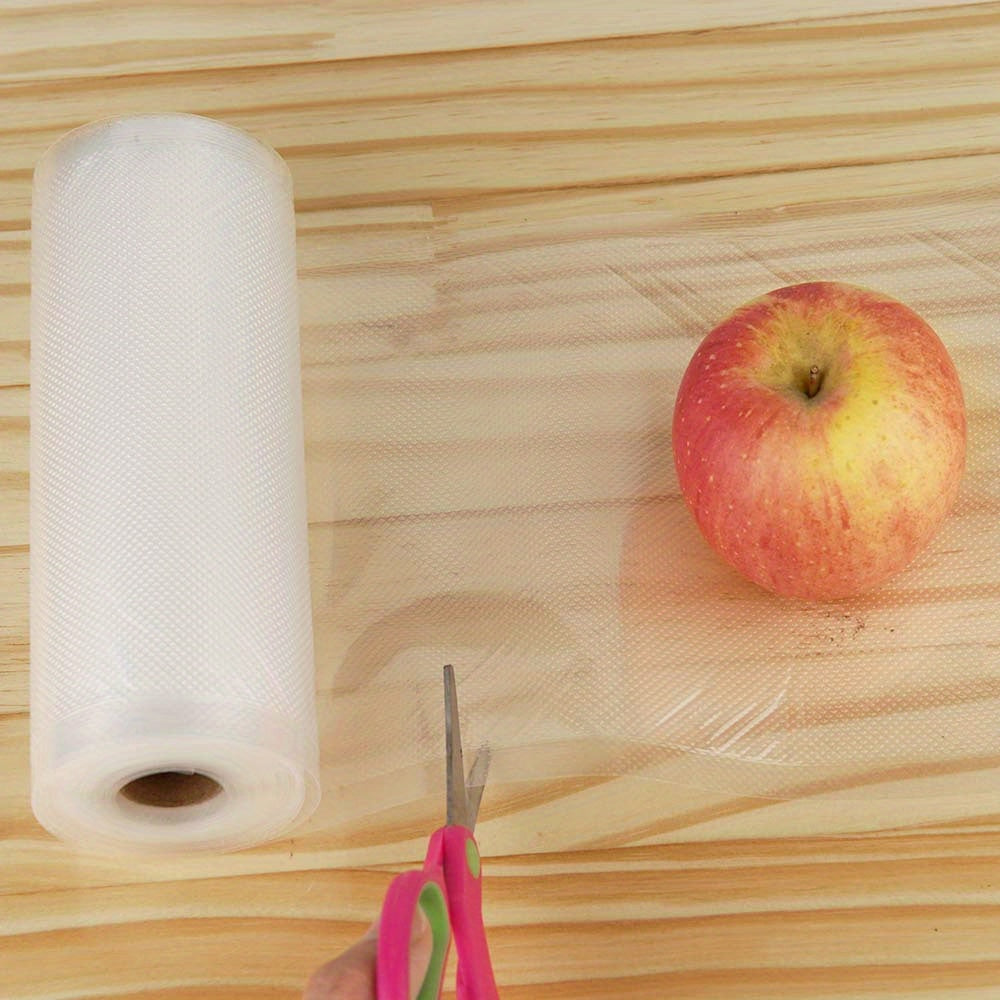 2pcs Food Storage Bags 15m Reusable White 11.02cm Kitchen Food Packaging