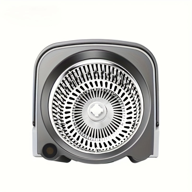 Home Mop and Bucket Set with Rotatable Mop and Double Floor Cleaning System